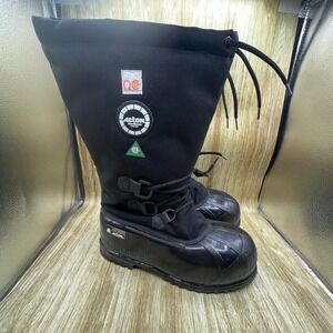 Acton Airboss Thermo Boots Men's Size 10 Winter Work Boots Black Shoes NEW‎